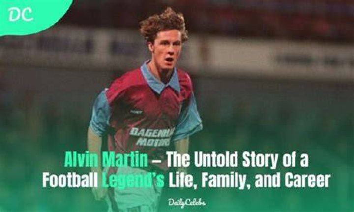 Alvin Martin: The Journey of a Football Legend