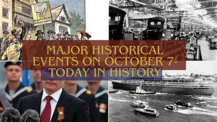 October 7th: A Day of Significance and Historical Events